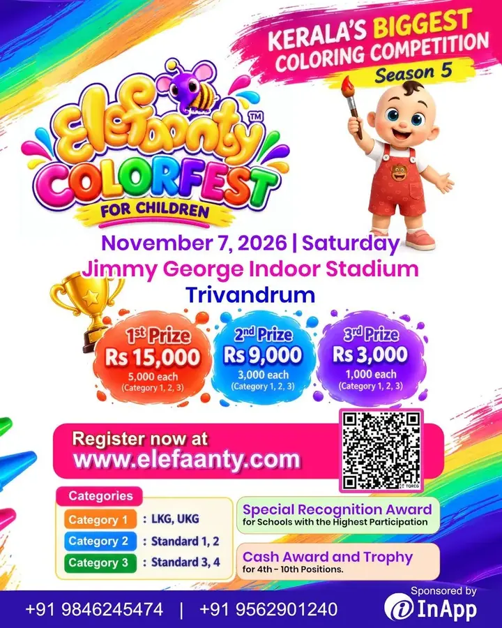 Elefaanty Colorfest poster